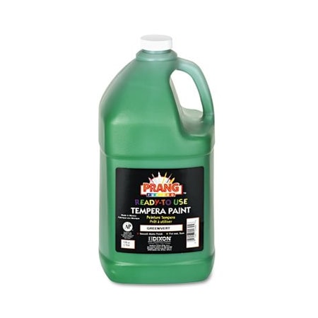 Dixon Ticonderoga Prang, Ready-To-Use Tempera Paint, Green, 1 Gal 22804